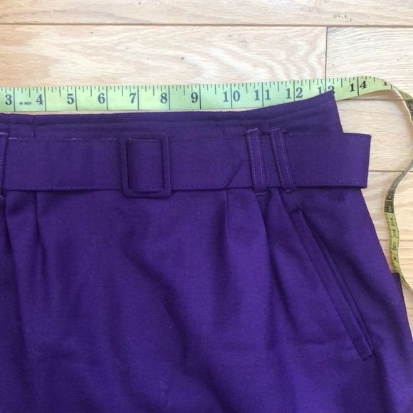 Louben long skirt 100% wool vintage size 8 - Picture 13 of 13